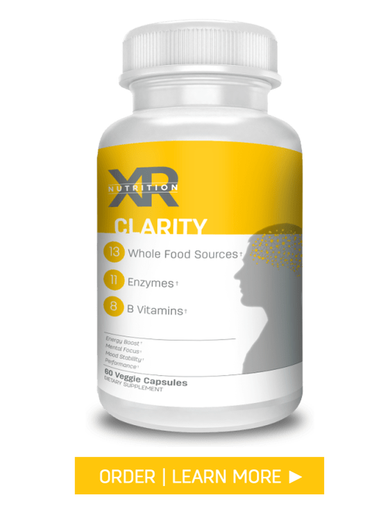 CLARITY: A natural blend of B vitamins combined with other key nutrients to fuel the brain and the body for power and mental clarity when the body needs it most. AVAILABLE at DiscoverCellularHealth.com