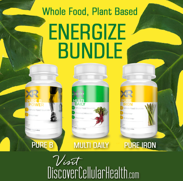 Fatigued? Before you reach for an energy bar, candy bar or other pick me up, re-energize naturally with our Energy Bundle. Shop DiscoverCellularHealth.com