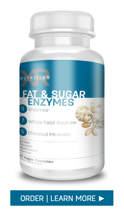 Sugar Digestive Enzymes by XR Nutrition available at DiscoverCellularHealth.com