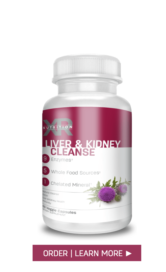 XR Nutrition Liver & Kidney Cleanse available at Discover Cellular Health.com
