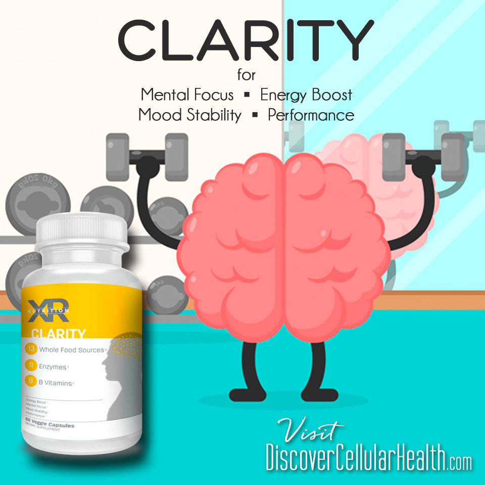 Need more energy? Don't reach for an energy drink, a candy bar or more caffeine and you won't set yourself up for the energy slump that always follows. Try CLARITY, energy from whole food sources! DiscoverCellularHealth.com