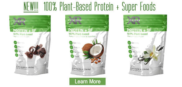 100% Real Plant- Based Protein