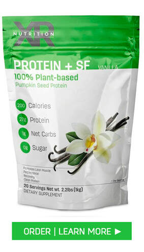 Vanilla PROTEIN + SUPERFOOD Powder available at DiscoverCellularHealth.com