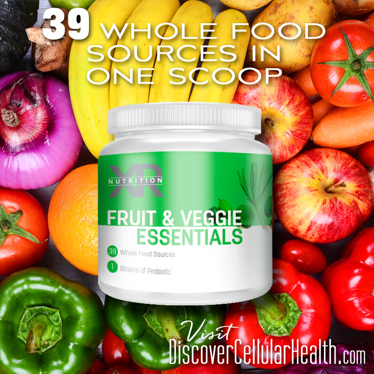 Fruit & Veggie Essentials + Probiotics at DiscoverCellularHealth.com