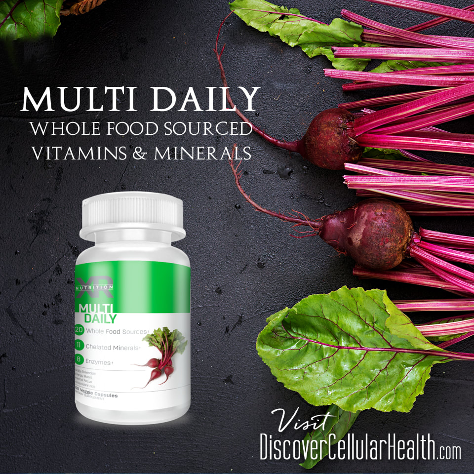 Multi Daily is an entirely natural, whole-food source of essential daily vitamins and minerals. Its unique delivery system is equipped with all of the enzymes and co-factors necessary to guarantee thorough digestion and absorption of the supplement’s natural vitamins and minerals. Learn more at DiscoverCellularHealth.com