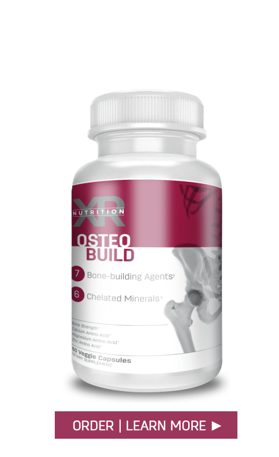 OSTEO BUILD: Created with plant-based nutrients and minerals to help assist in building, repairing and maintain healthy bone density. AVAILABLE at DiscoverCellularHealth.com