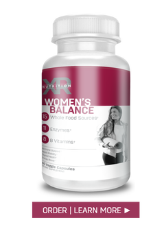 Women's Balance is designed to balance the hormones in the body by combining essential blends of B vitamins, whole food nutrients and a complete mix of enzymes for absorption. Available at DiscoverCellularHealth.com